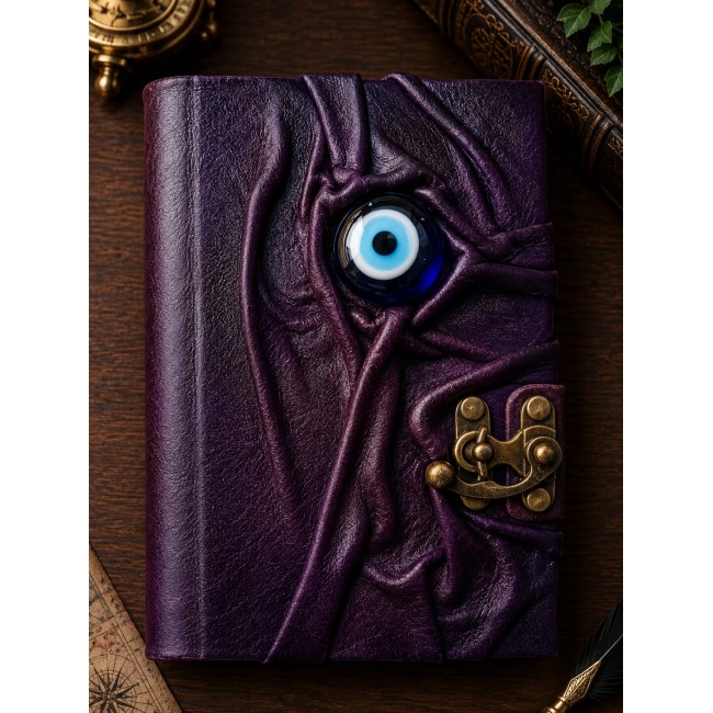 13cm x 18cm middle leather notebook -7